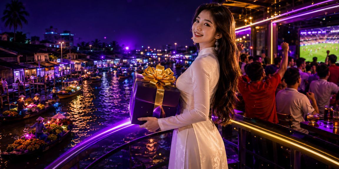 Người phụ nữ mặc áo dài tham gia giải trí casino tại Cần Thơ